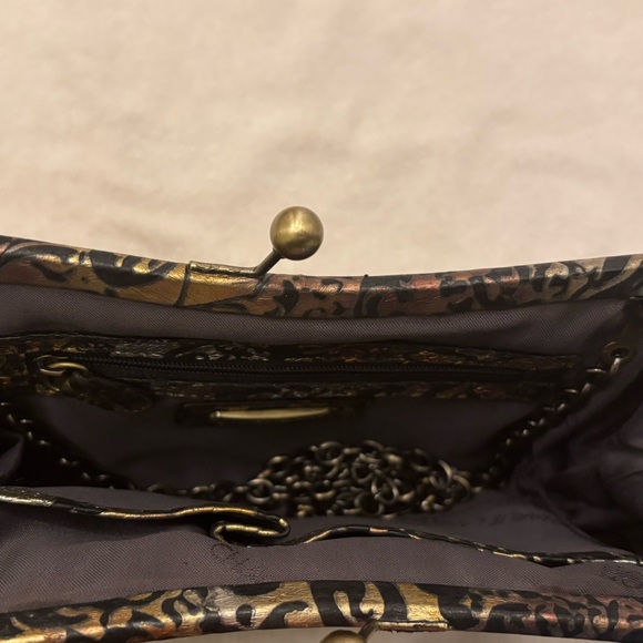 Charlie Lapson embossed brocade purse - Picture 10 of 11